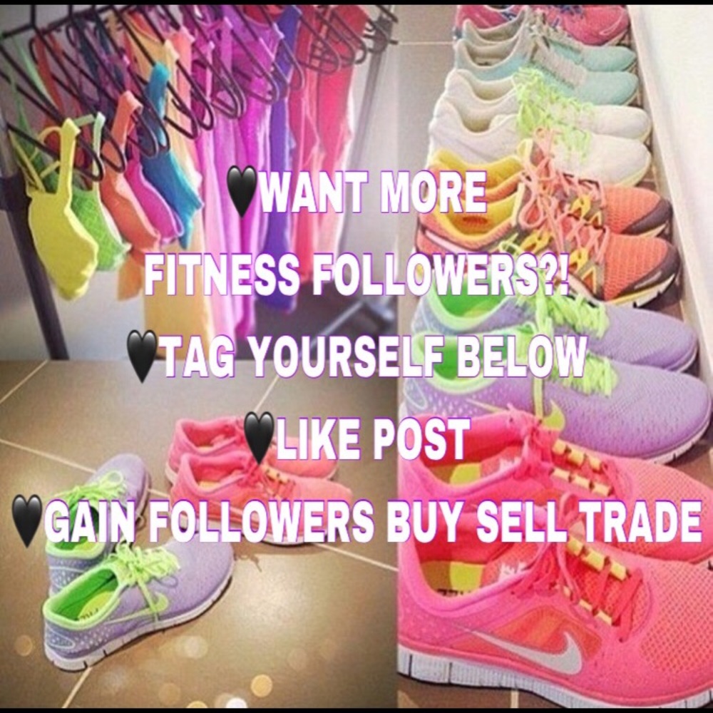 🖤DO YOU LOVE TO WORKOUT GET NEW FITNESS FOLLOWERS